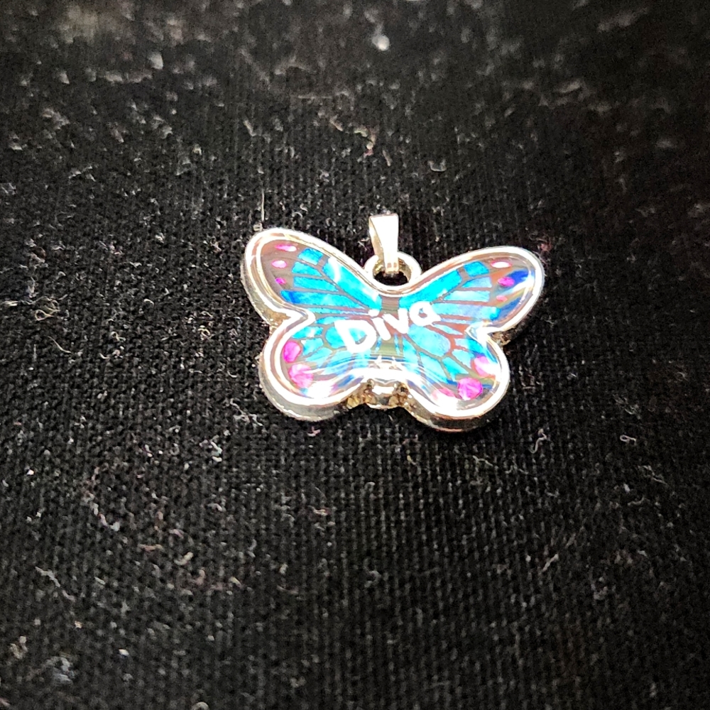 Butterfly "Diva" Pendant